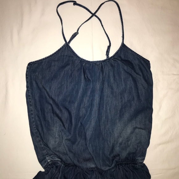 EXCLUSIVE CHIP FOSTER Denim Jumpsuit - Picture 3 of 7